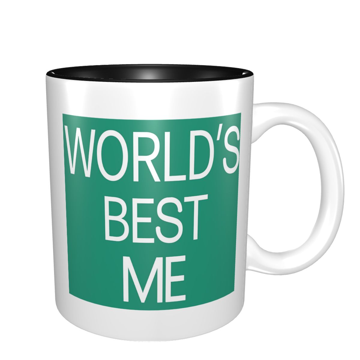 Coffee Tea You And Me - World's Best Me Mug Funny Ceramic