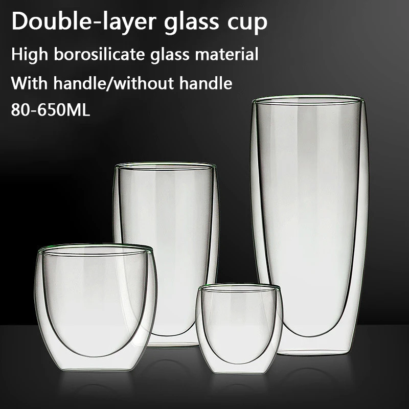 Coffee Tea Vodka - Transparent Glass Coffee Cup Milk Whiskey