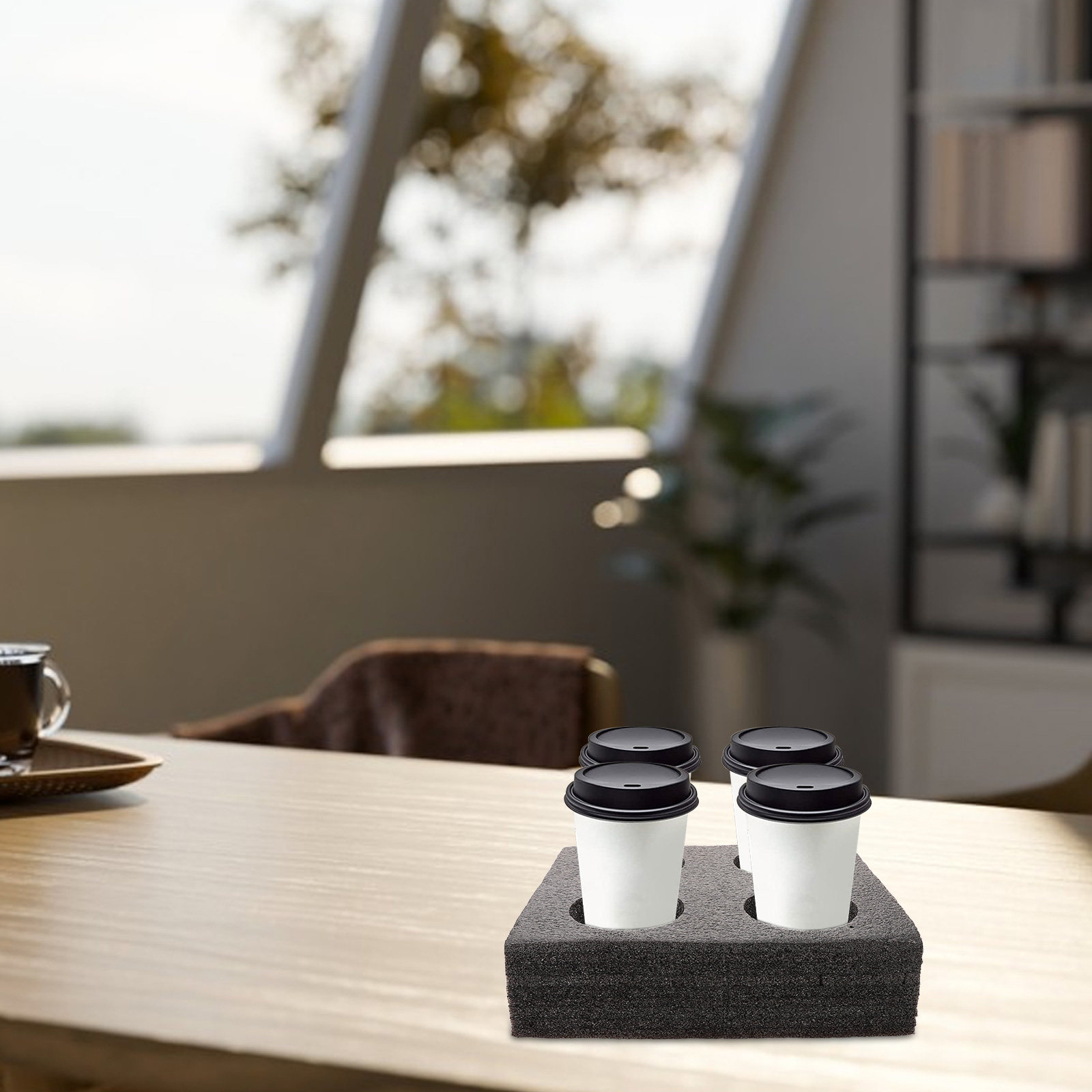 Multi-Hole Cup Carrier Tray fo - đánh giá và giá Coffee Tea Drink