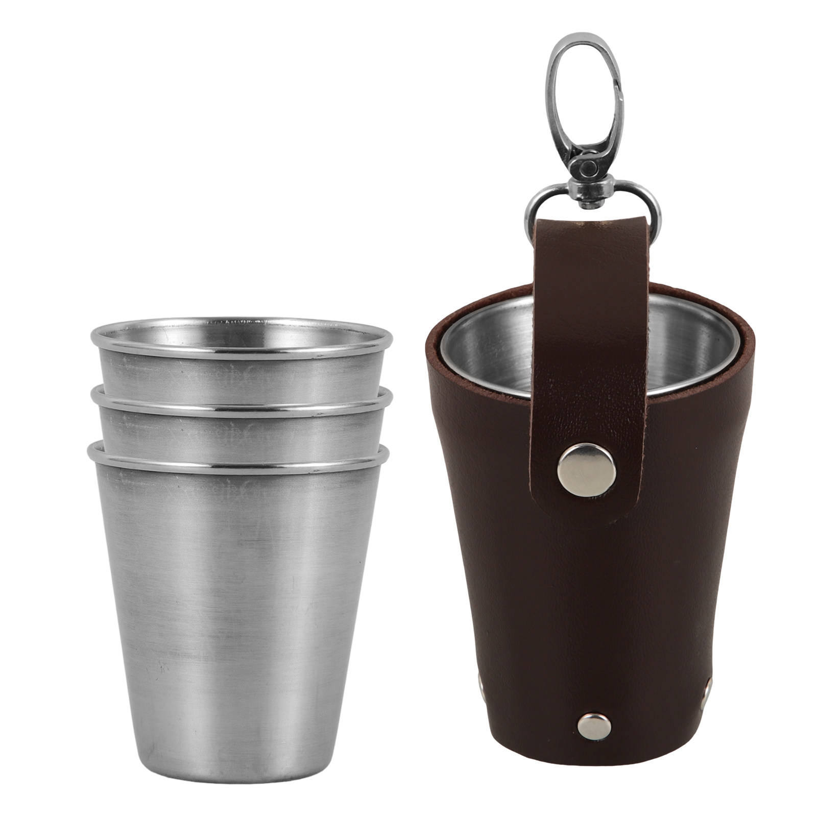 5Pcs Stainless Steel Shot Cups - đánh giá và giá Coffee Tea Vodka