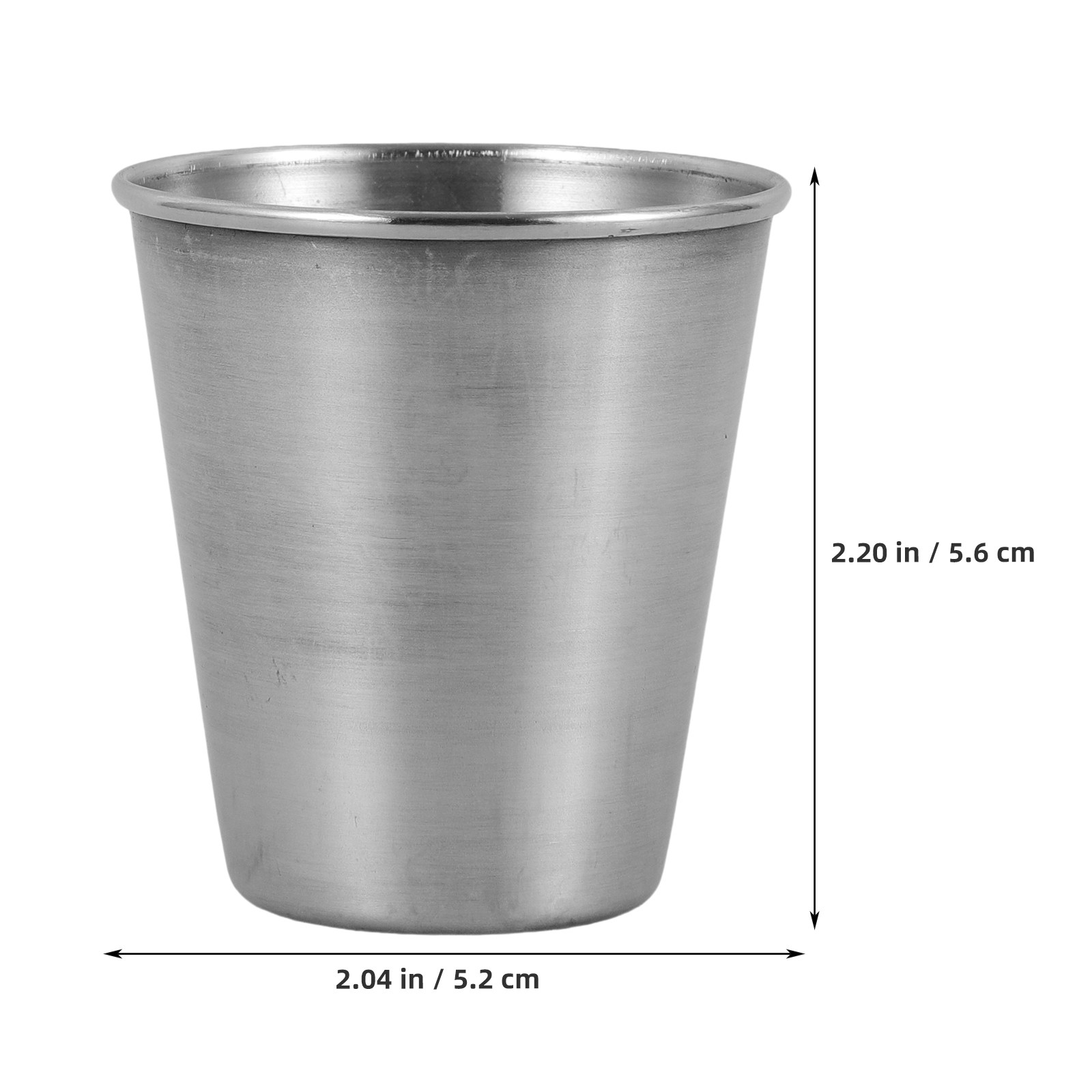 5Pcs Stainless Steel Shot Cups - đánh giá và giá Coffee Tea Vodka