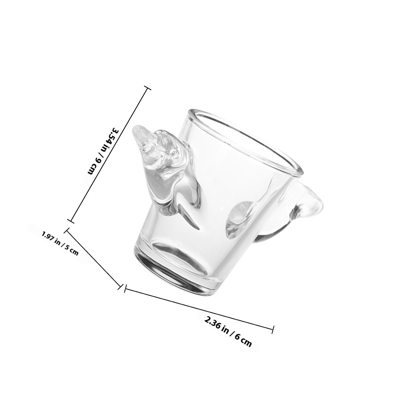 Clear Mini Shot Glass Small An - đánh giá và giá Coffee Tea Vodka