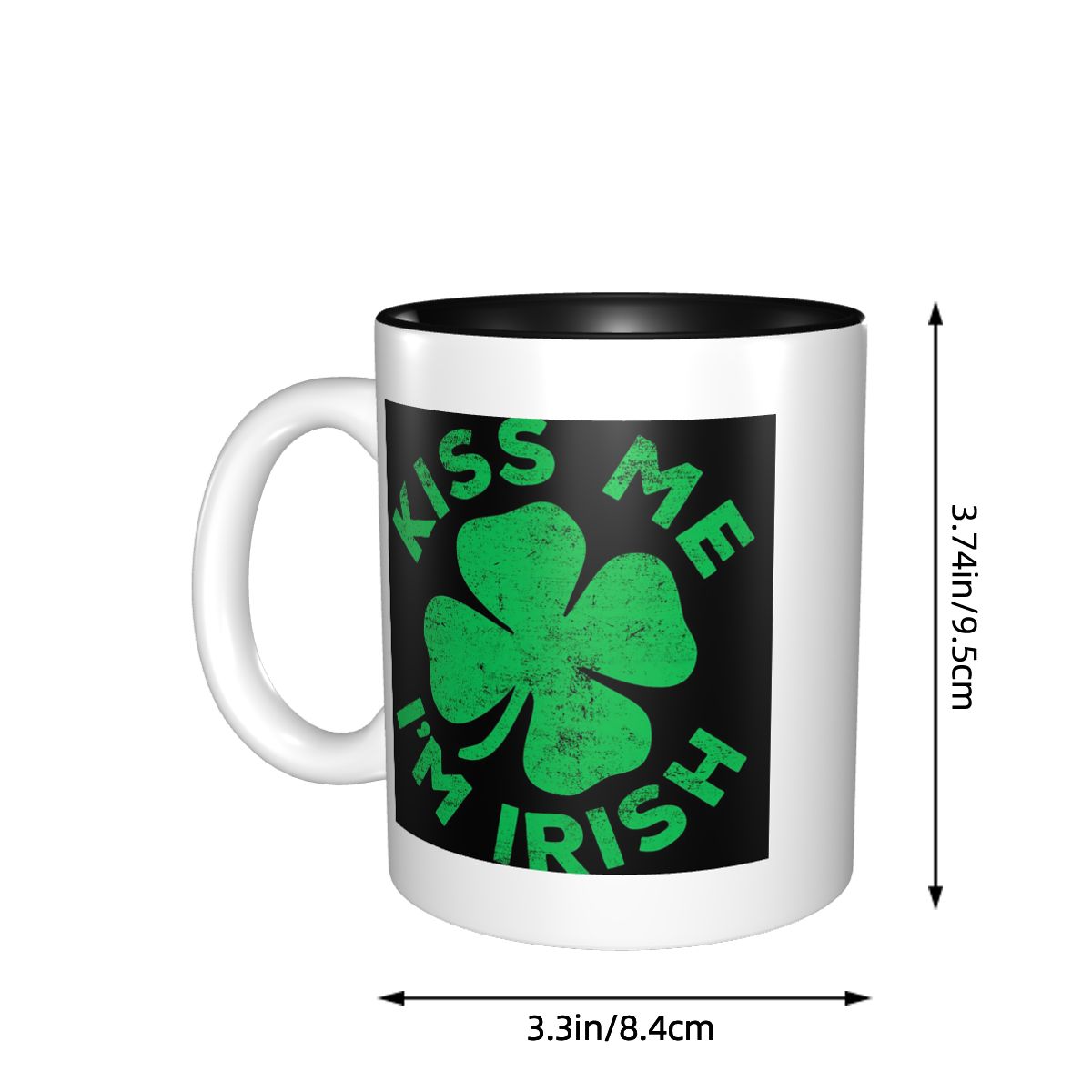 Kiss Me I'm Irish Mug Funny Ce - đánh giá và giá Coffee Tea You And Me