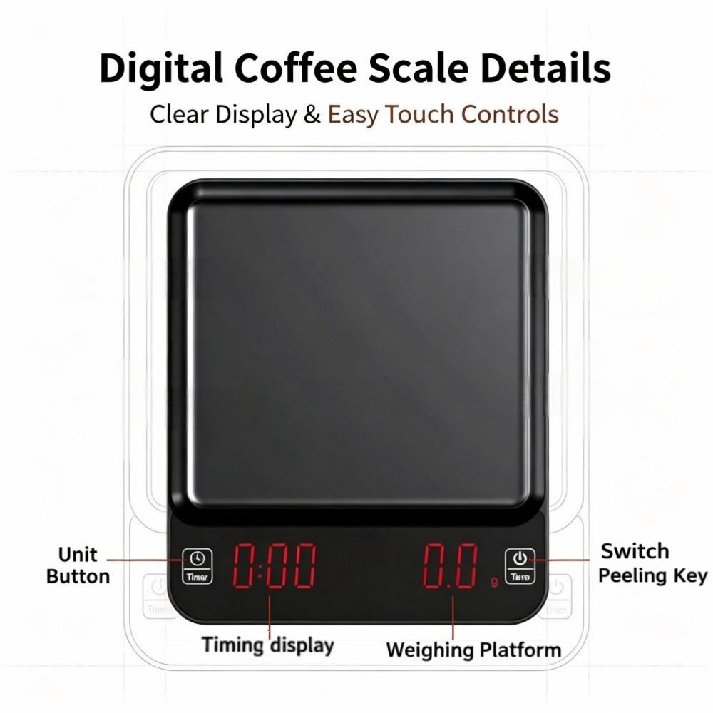 3kg/0.1g High Precision Digita - đánh giá và giá Coffee & Tea Phúc Long