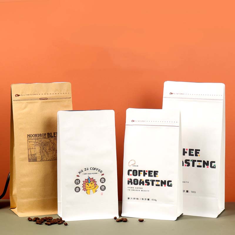 Aluminum Foil Stand-up Pouches - đánh giá và giá Coffee Bean