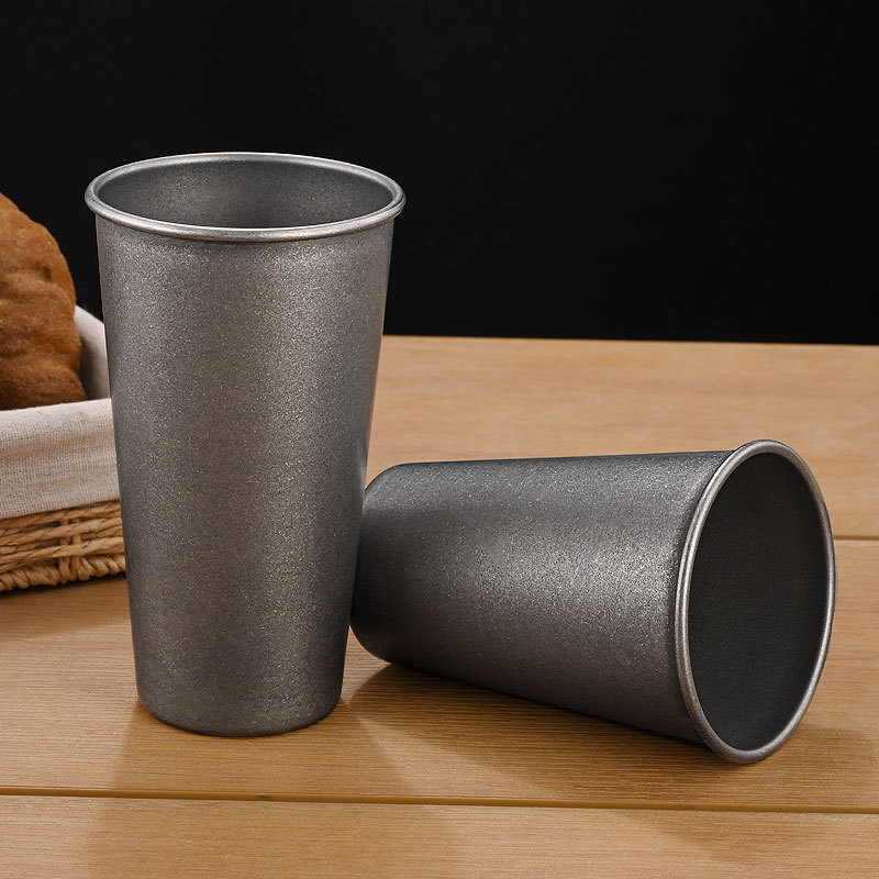 Retro Silver Stainless Steel D - đánh giá và giá Coffee Tea Drink