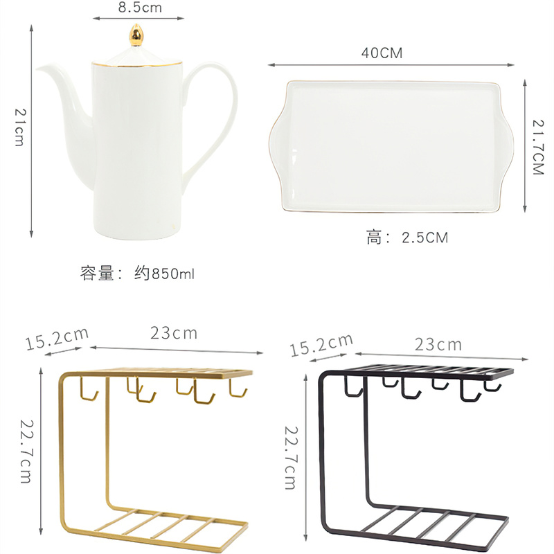 Gốm Sứ Cà Phê Bình Trà Khay Bắ - đánh giá và giá Coffee Tea Jug