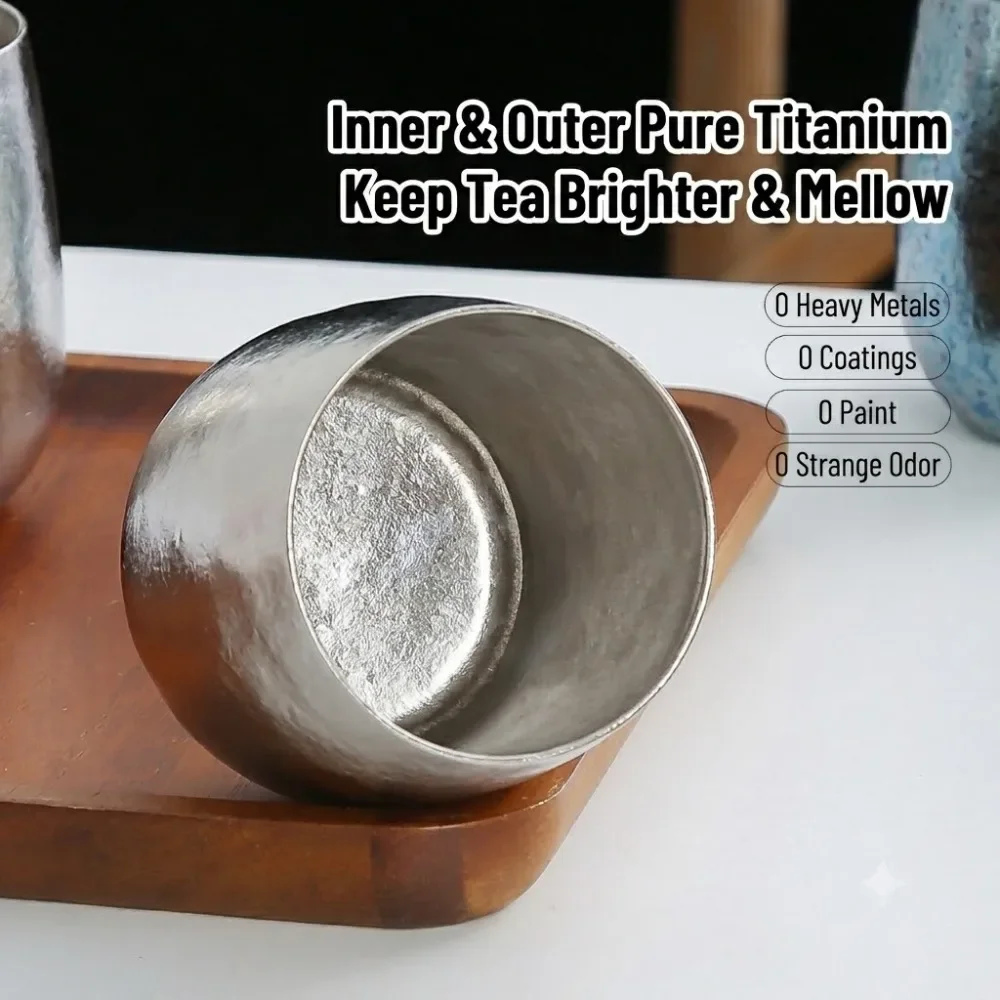 Pure Titanium Double-Wall Coff - đánh giá và giá Juice Tea Coffee