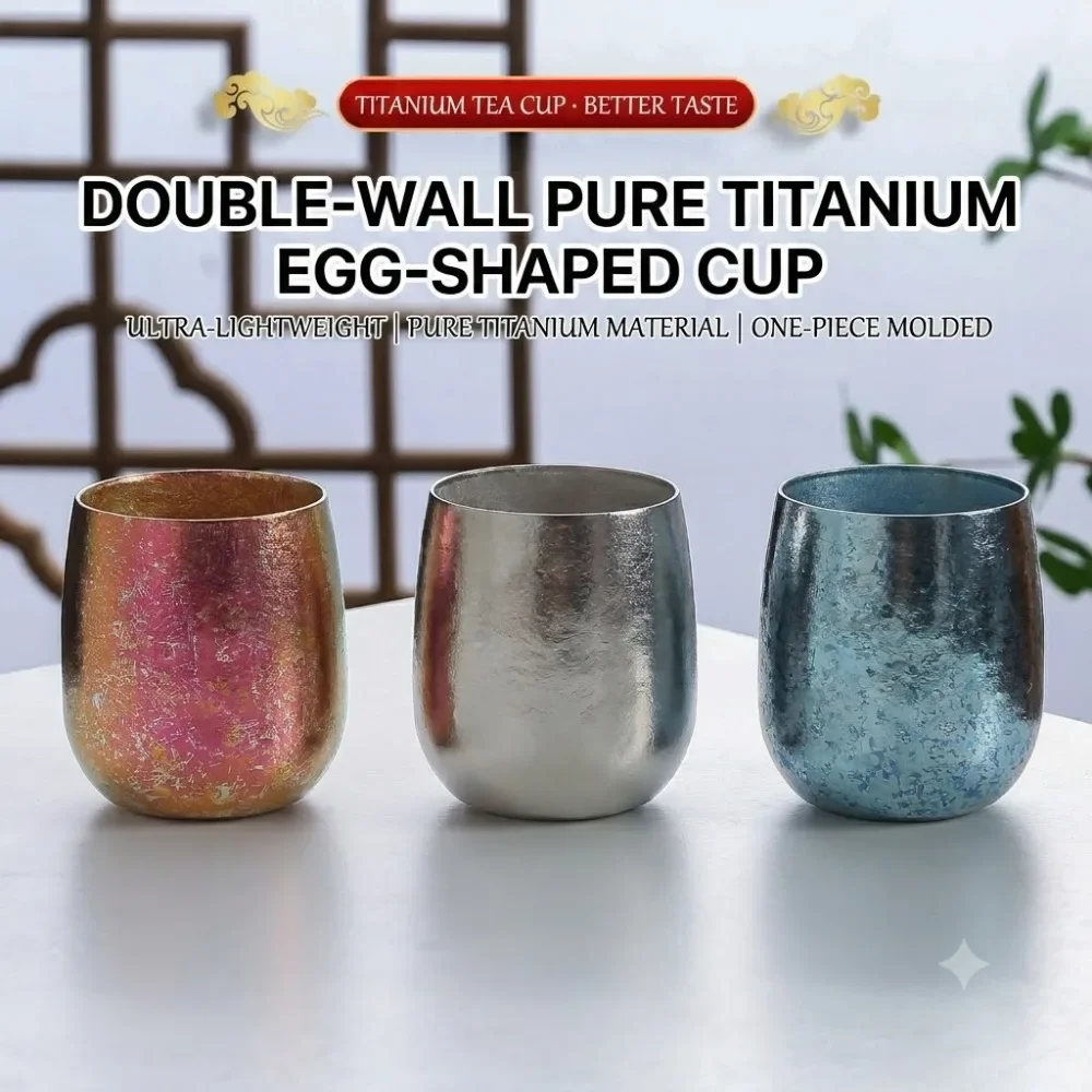 Pure Titanium Double-Wall Coff - đánh giá và giá Juice Tea Coffee