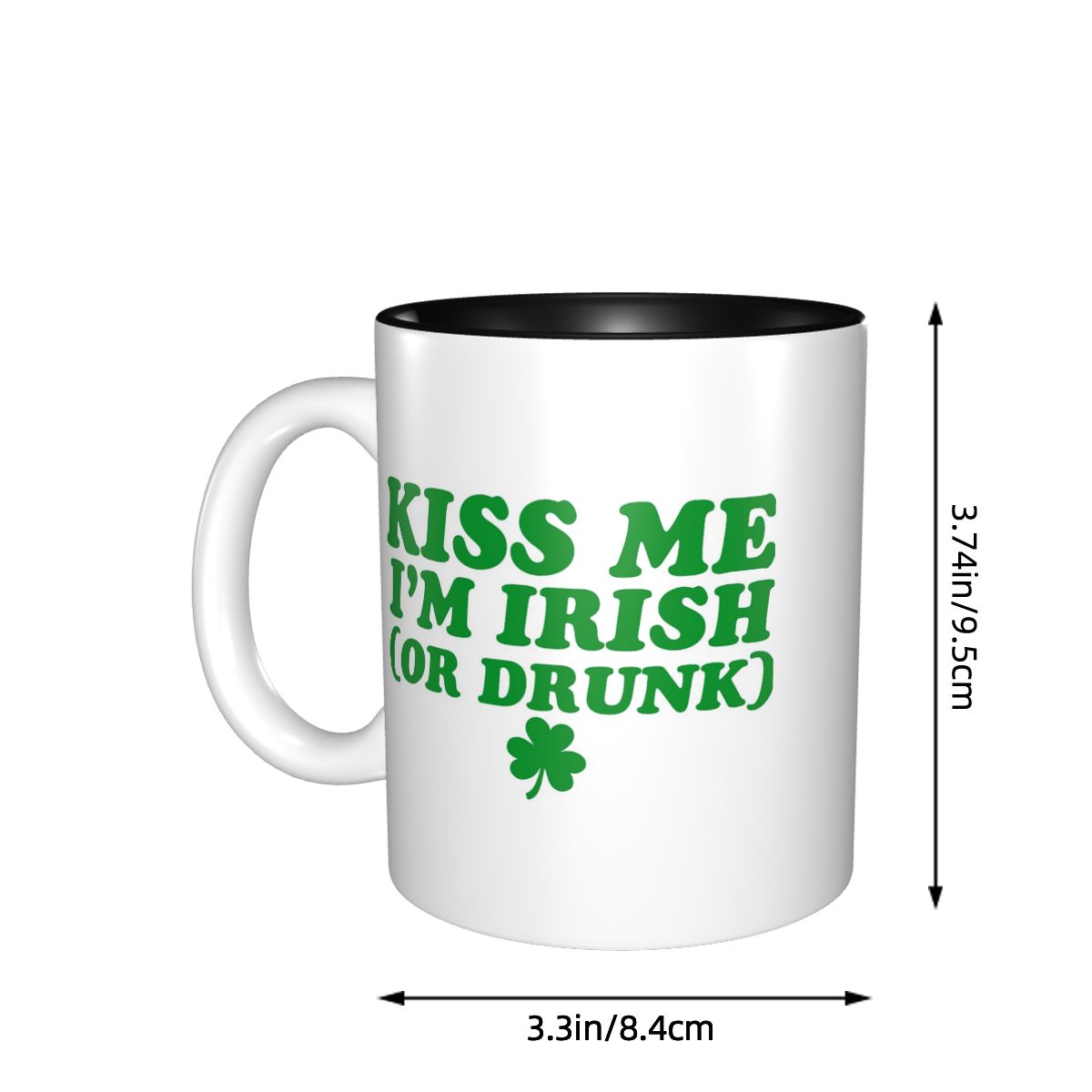 Kiss Me I'm Irish Mug Funny Ce - đánh giá và giá Coffee Tea You And Me