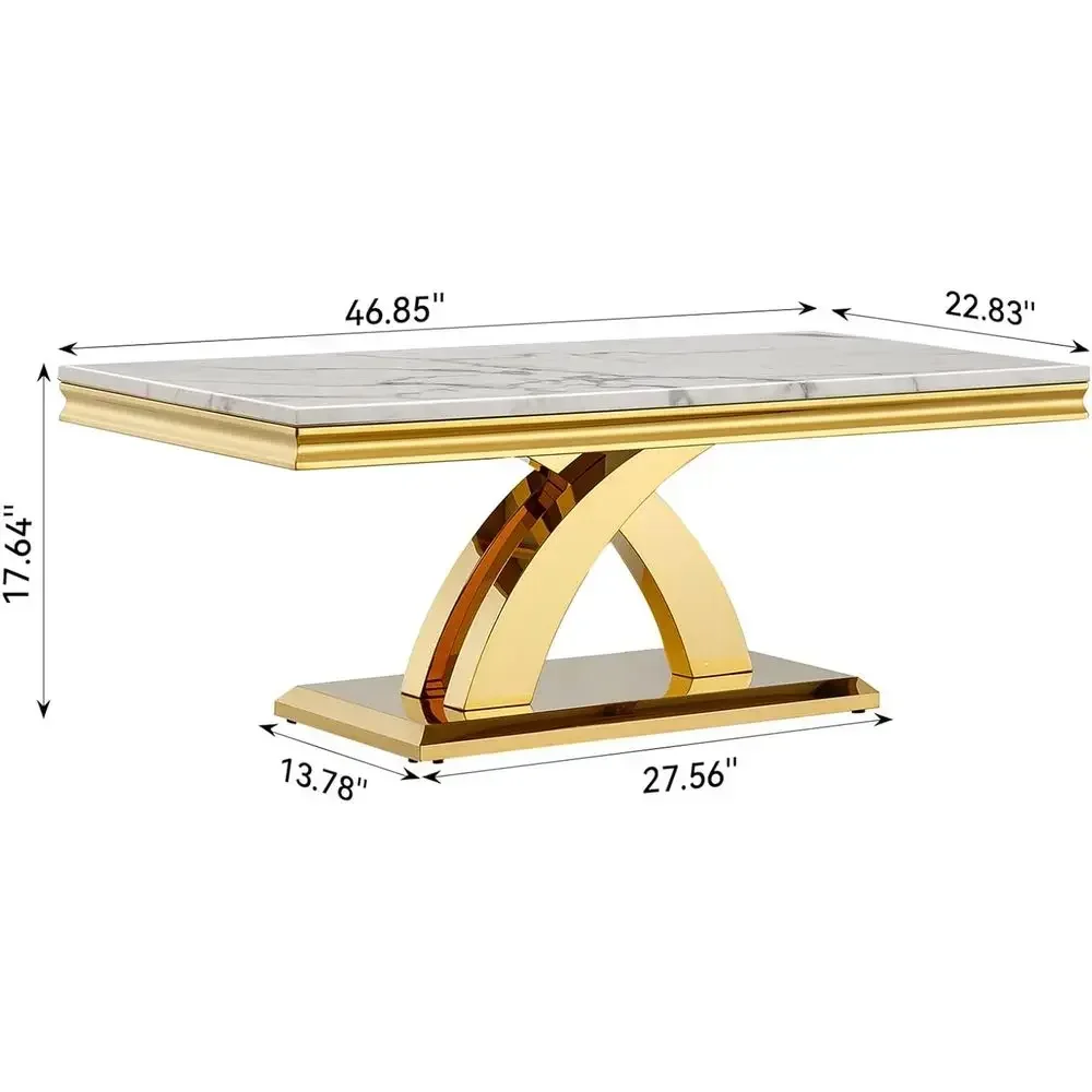 Luxury White Marble Coffee Tab - đánh giá và giá Coffee Tea Or