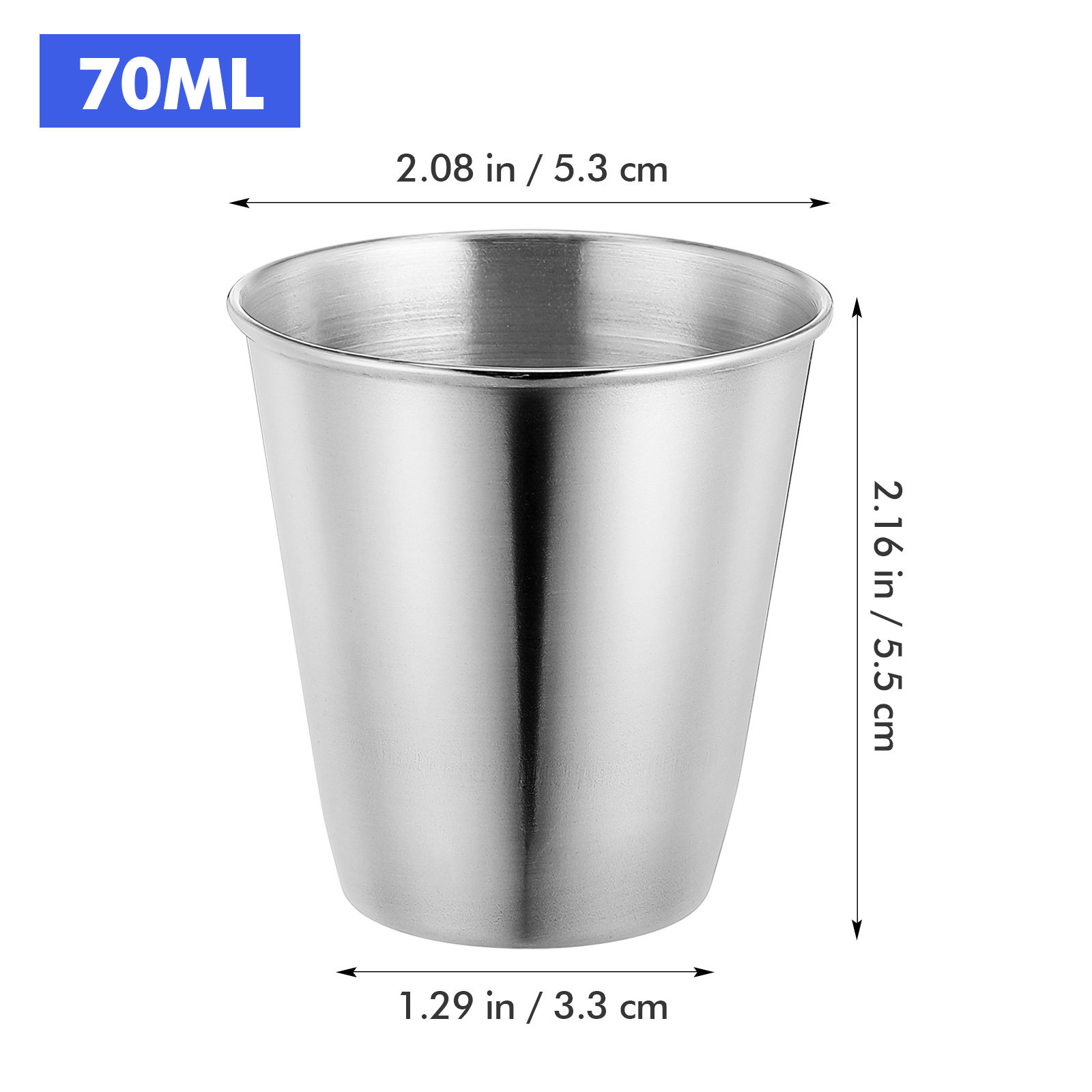 12Pcs Stainless Steel Shot Cup - đánh giá và giá Coffee Tea Vodka