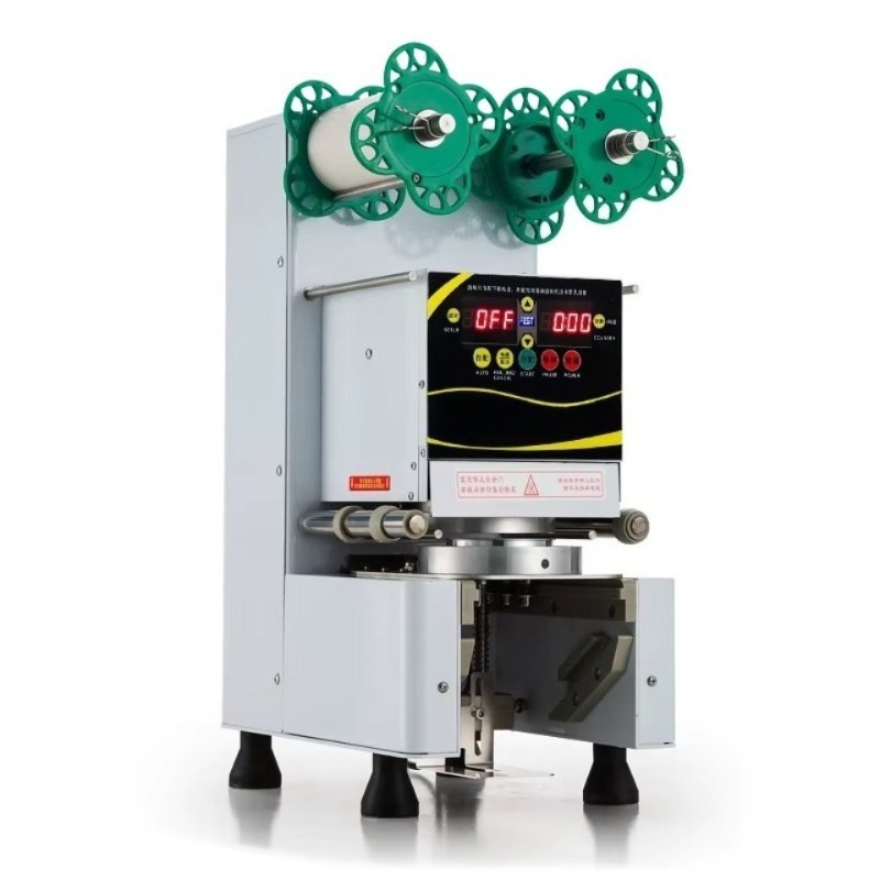 Automatic Plastic Cup Sealing  - đánh giá và giá Juice Tea Coffee