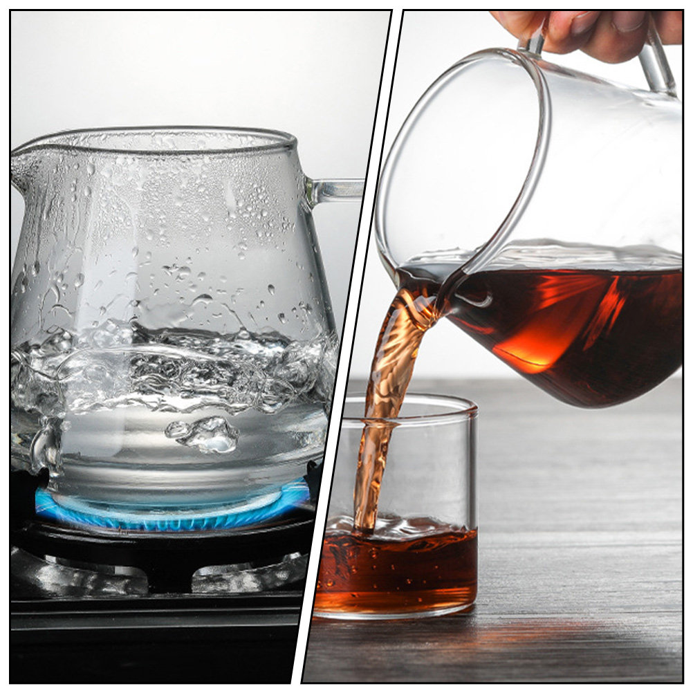 1Pcs 650Ml High Clarity Glass  - đánh giá và giá Coffee Tea Jug