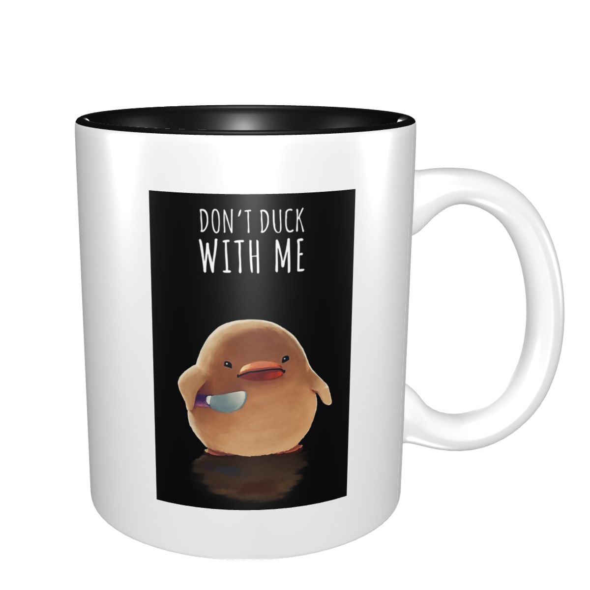Don't Duck With Me - Meme Mug  - đánh giá và giá Coffee Tea You And Me