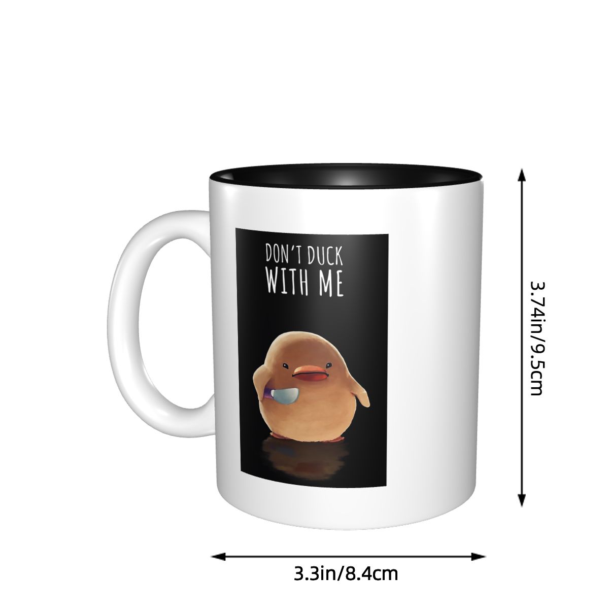 Don't Duck With Me - Meme Mug  - đánh giá và giá Coffee Tea You And Me