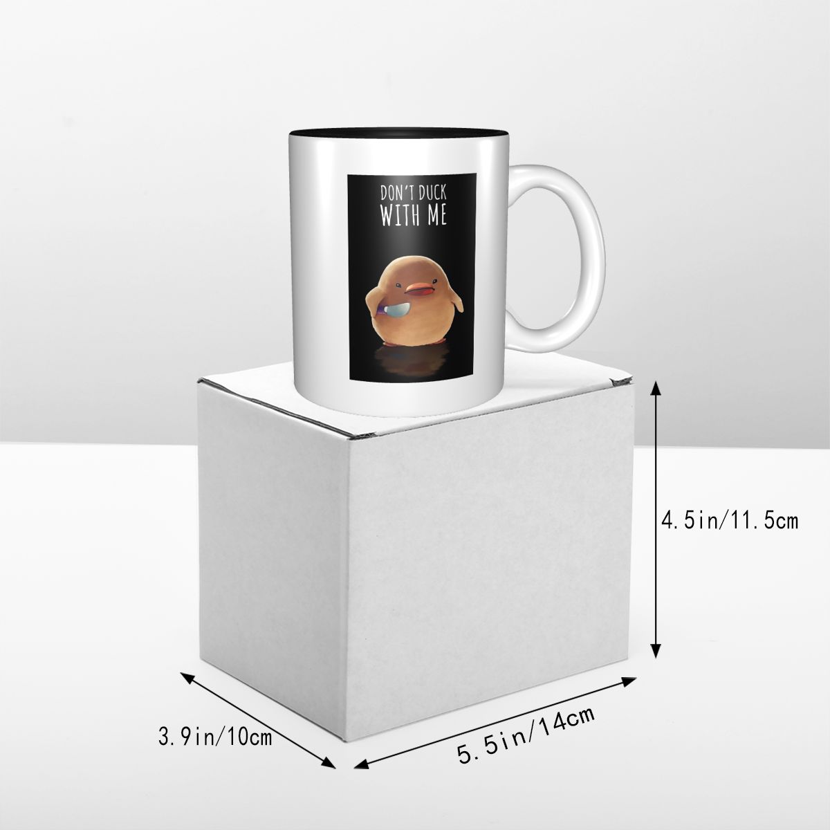 Don't Duck With Me - Meme Mug  - đánh giá và giá Coffee Tea You And Me