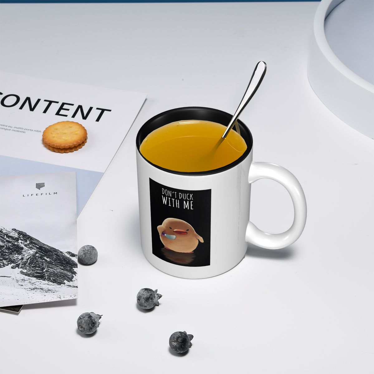 Don't Duck With Me - Meme Mug  - đánh giá và giá Coffee Tea You And Me