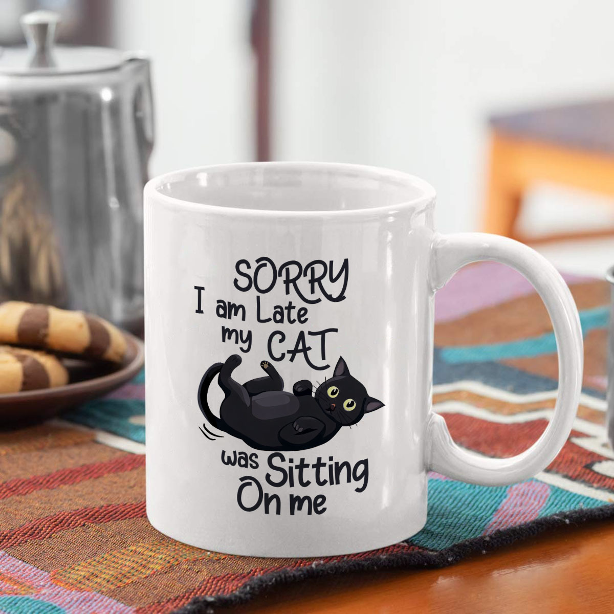 1 Funny Cat Shaped Ceramic Mug - đánh giá và giá Coffee Tea You And Me