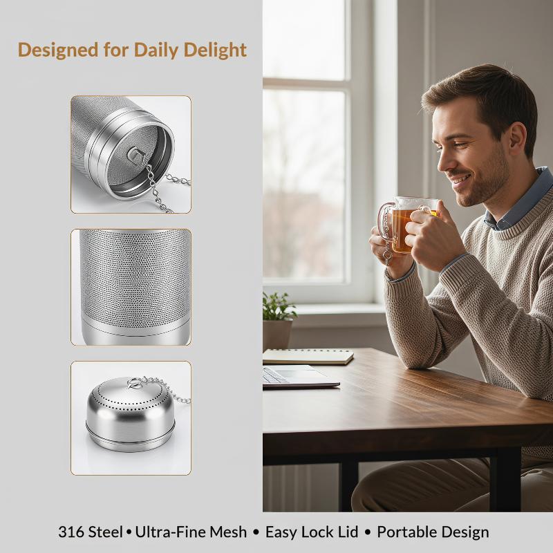 Stainless Steel Tea Infuser St - đánh giá và giá Coffee Tea And Leaf
