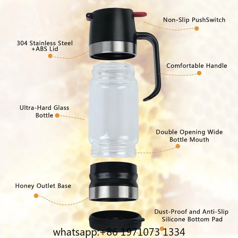 No-Drip Honey Dispenser with B - đánh giá và giá Coffee Tea Or