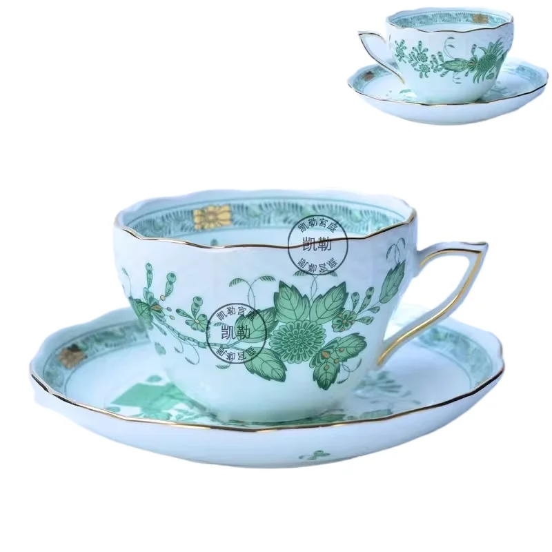 Classical Cup and Saucer Flowe - đánh giá và giá Coffee Tea Gift Basket