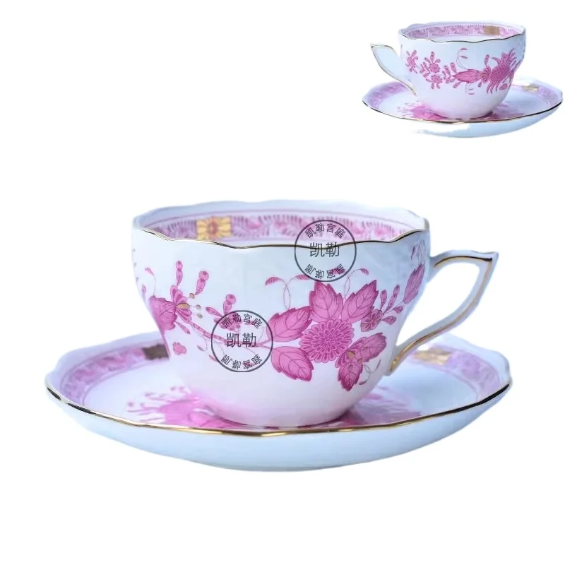 Classical Cup and Saucer Flowe - đánh giá và giá Coffee Tea Gift Basket