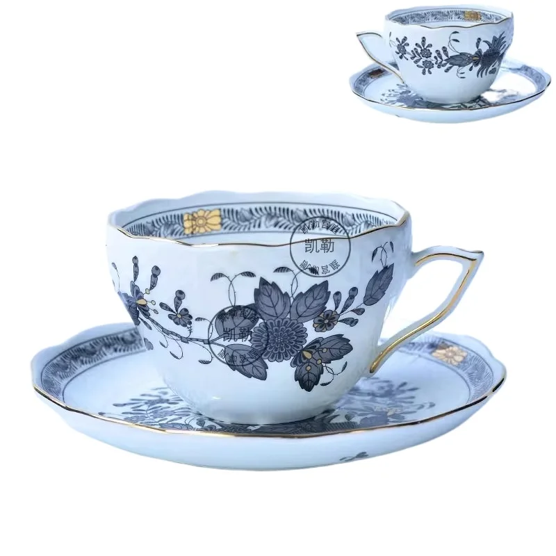 Classical Cup and Saucer Flowe - đánh giá và giá Coffee Tea Gift Basket