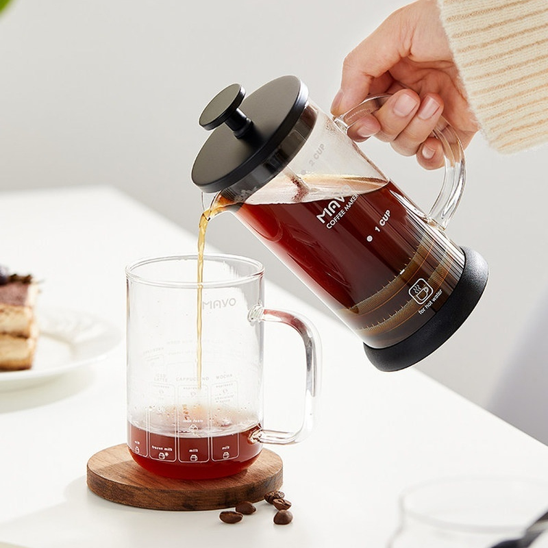 MAVO French Press Coffee Maker - đánh giá và giá Coffee And Tea Filter