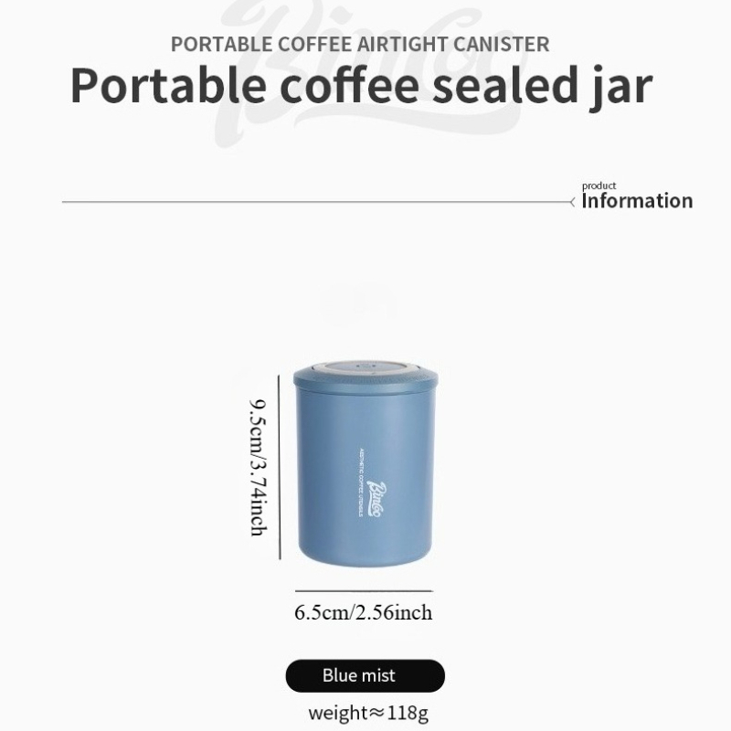 Bincoo Coffee Powder Airtight  - đánh giá và giá Coffee Tea Jug