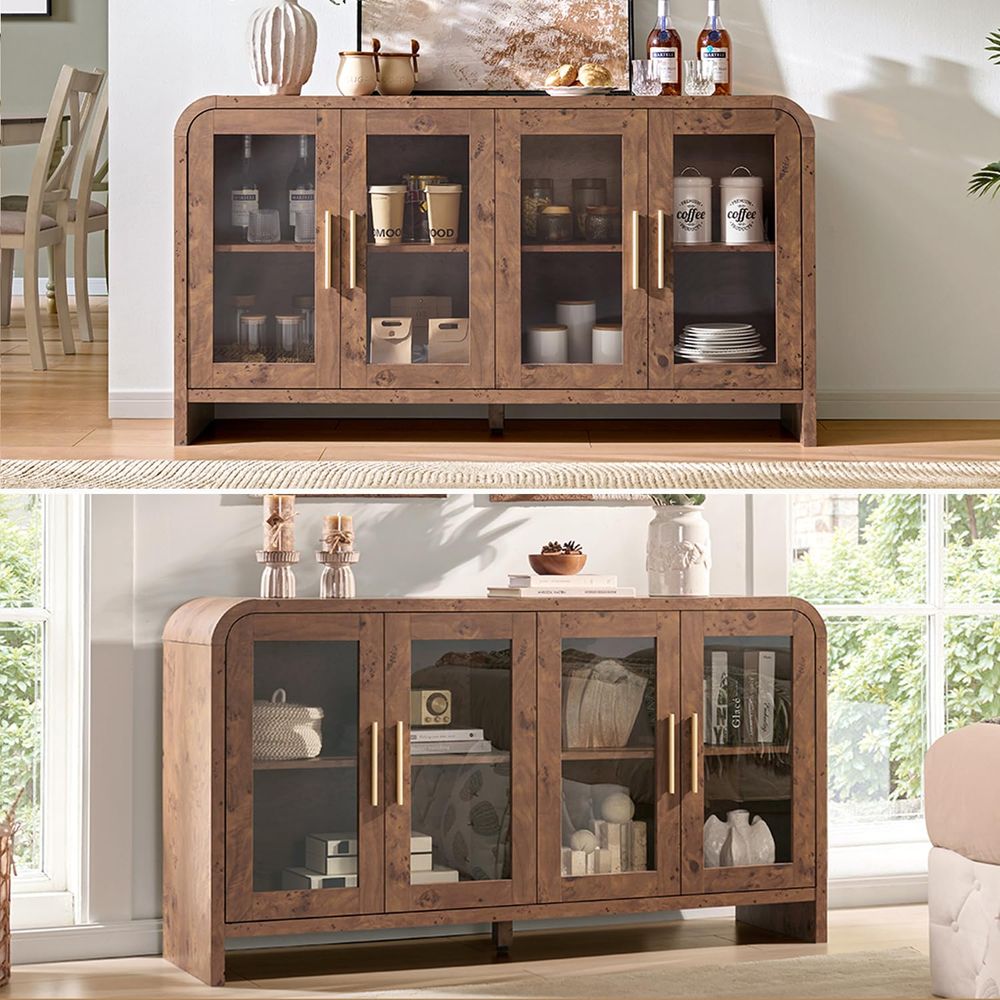 Sideboard Buffet Cabinet with  - đánh giá và giá Coffee & Tea Phúc Long