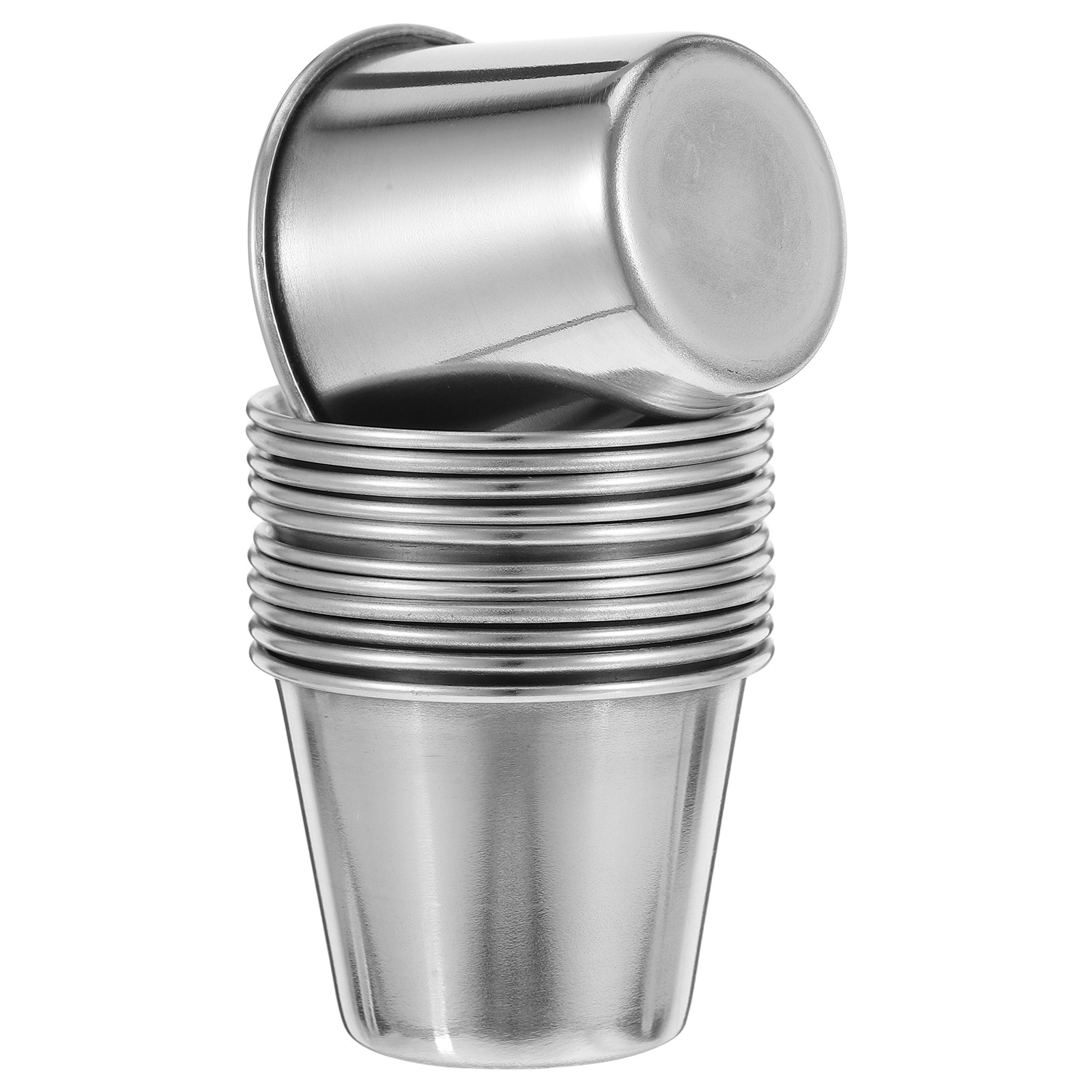12Pcs Stainless Steel Liquor C - đánh giá và giá Coffee Tea Drink