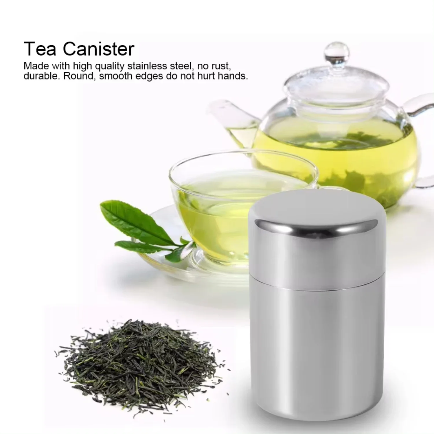 Stainless Steel Tea Leaf Tins  - đánh giá và giá Coffee Tea Jug