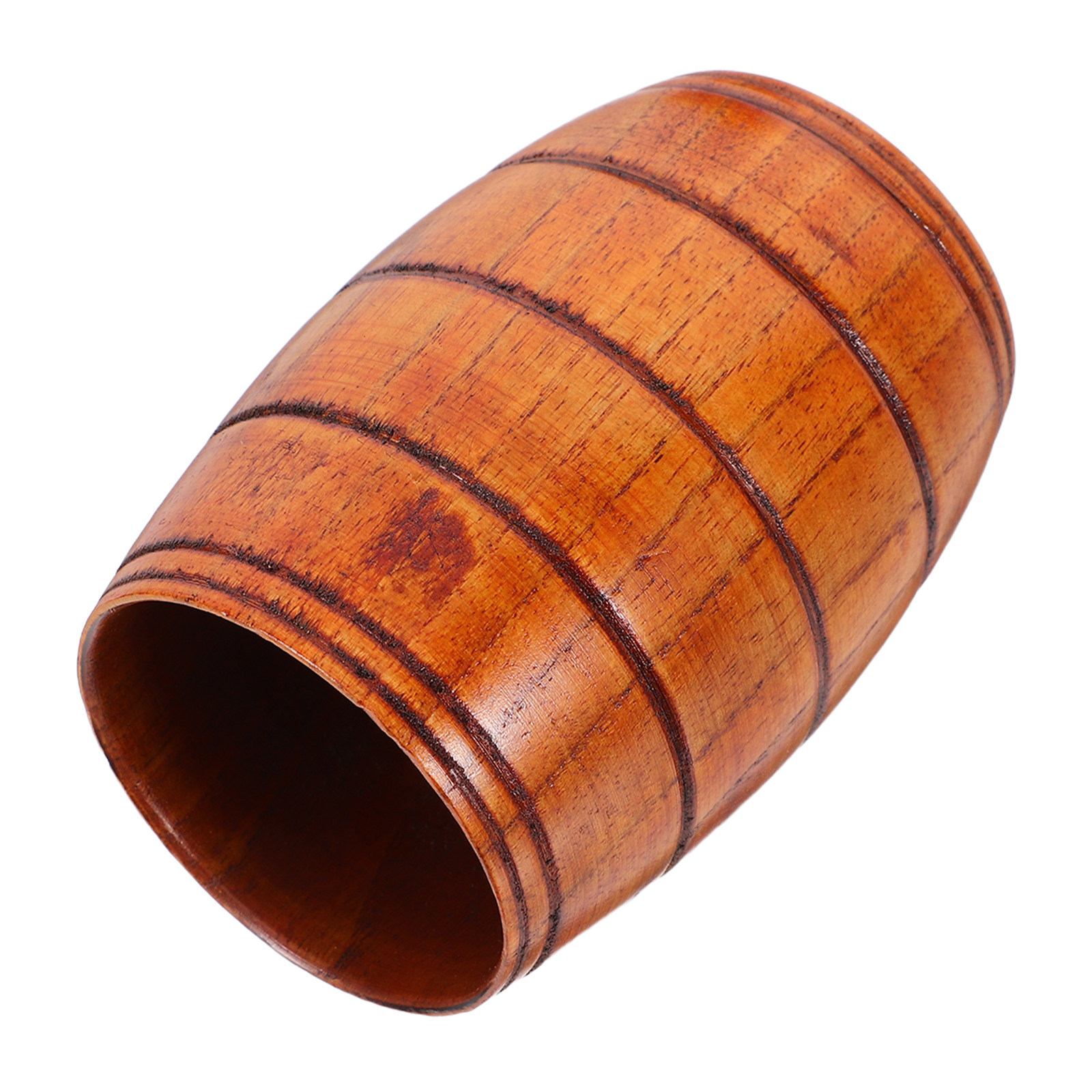 Wooden Beer Barrel Mug Natural - đánh giá và giá Coffee Tea Drink