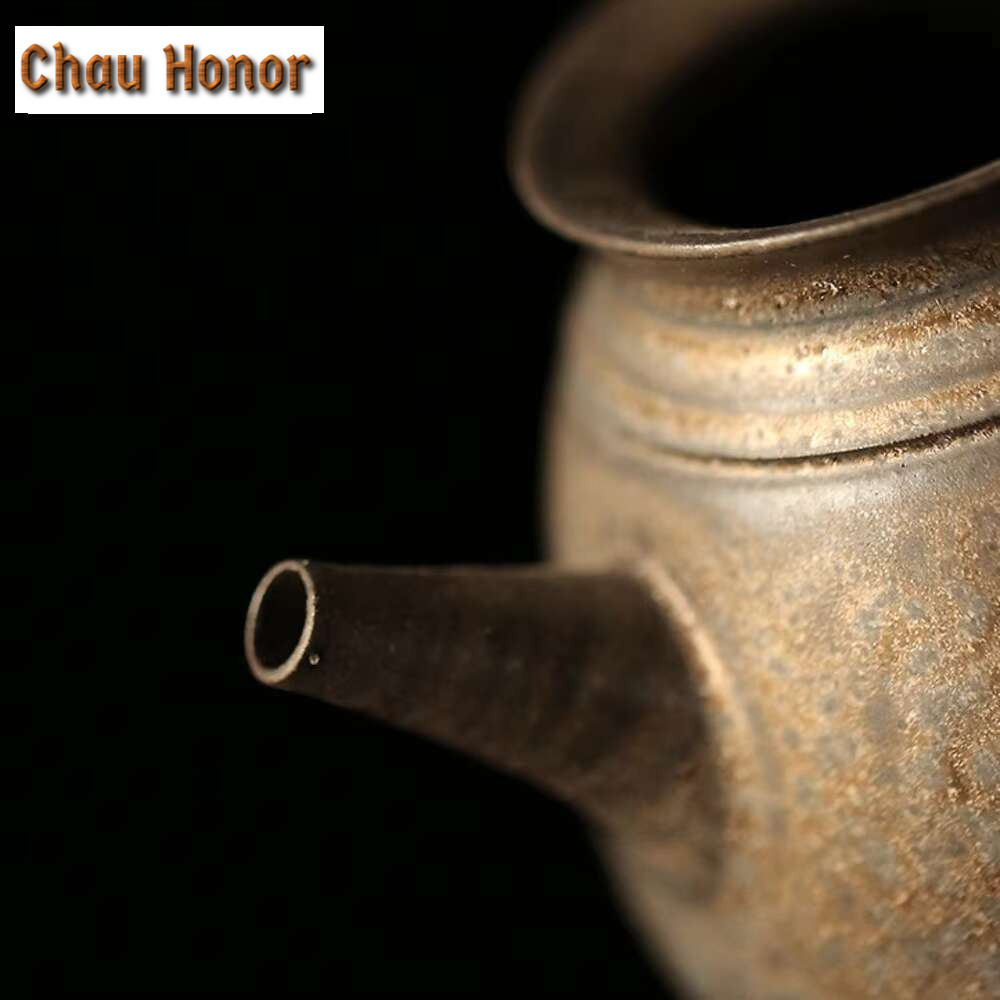 200ml Chinese Iron Rust Glazed - đánh giá và giá Coffee Tea Jug