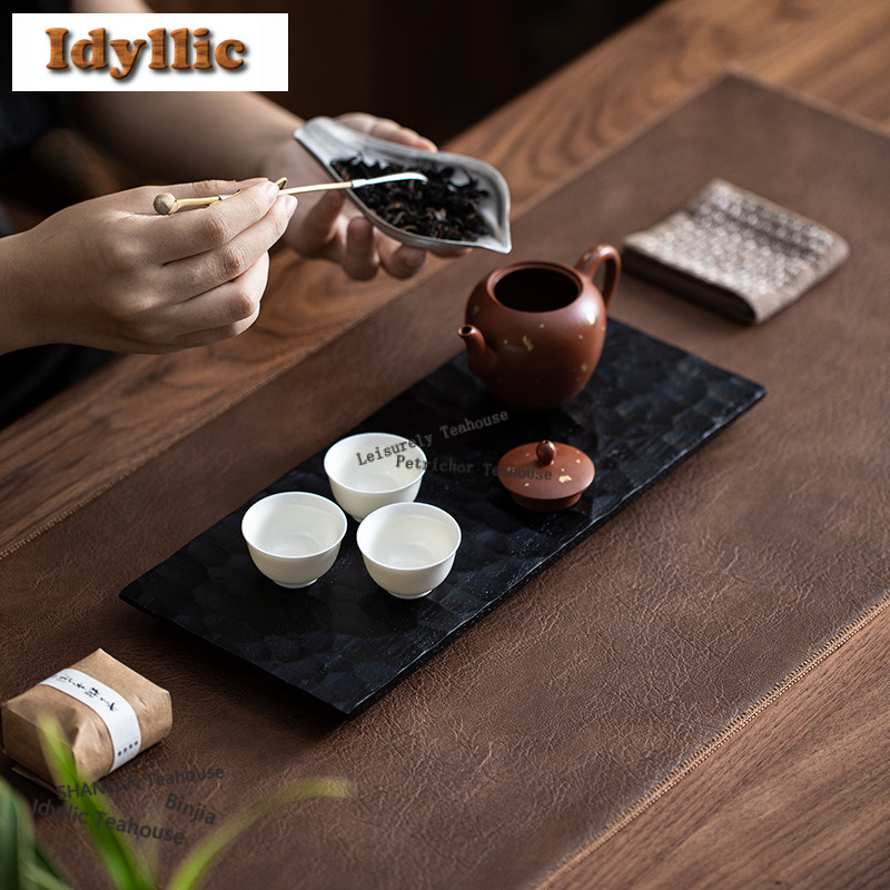 Walnut Wood Carbonized Tea Tra - đánh giá và giá Coffee Tea Jug